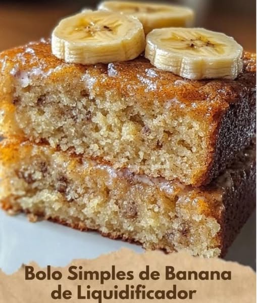 Bolo de banana
