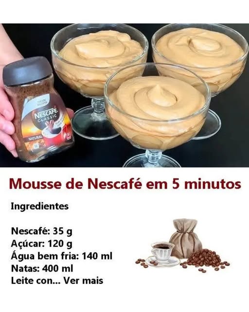 Mousse de nescafé