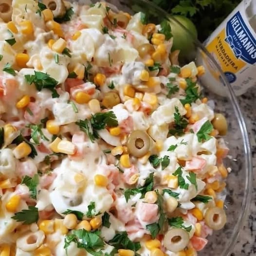 Salada de maionese irresistível que vai surpreender seu paladar!